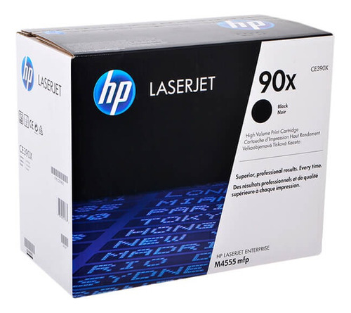 Toner Hp Ce390x (90x) L.j.4555 Black (24k Pag)