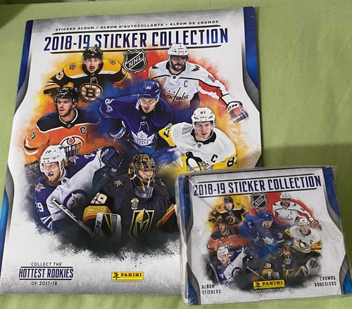 Álbum + Caja 50 Sobres Sellado Nhl 2018-19 