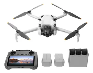 Drone Dji Mini 4 Pro Fly More Combo 4k + Control Baterías