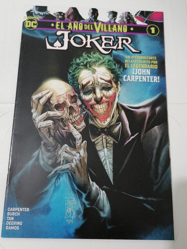 El Año Del Villano, Joker # 1, Dc Semanal Smash En Español