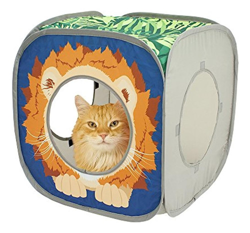 Gatito Ciudad Popup Gato Cubo Gato Juguetes