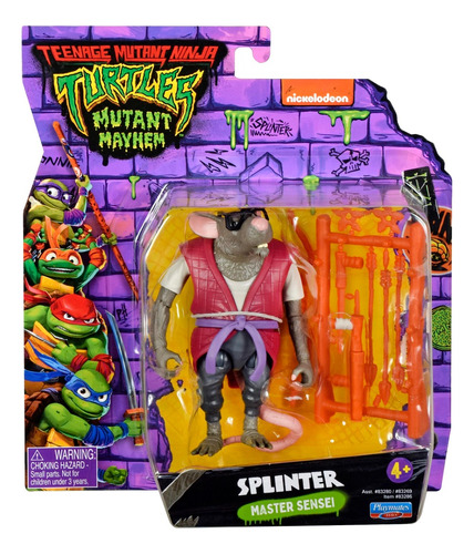 Playmates Tmnt Mutant Mayhem Tortugas Ninja Splinter 