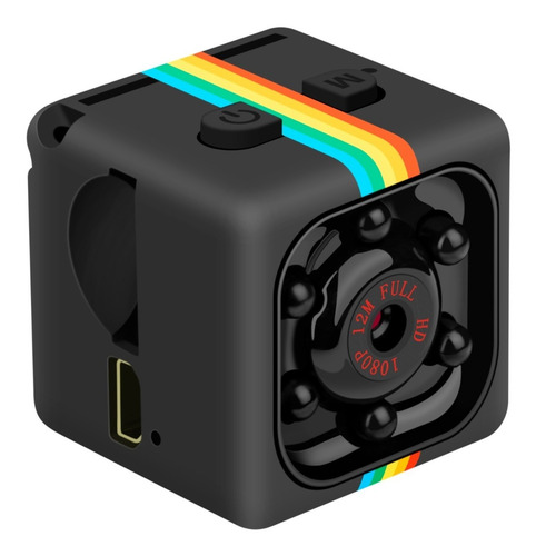 Imagem 2 de 9 de Mini Camera Espiã Sq11 Sensor De Movimento Dvr Visão Noturna