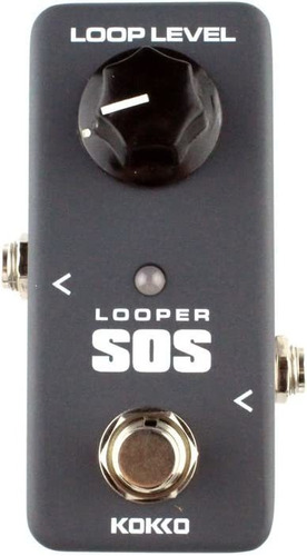 Mini Sos Looper Pedal Pedal De Efectos De Guitarra Port...