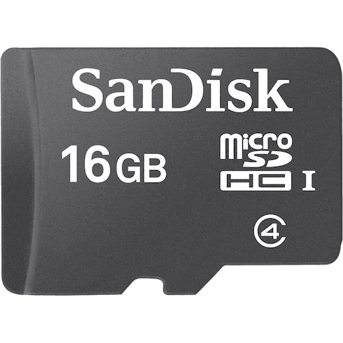 Sandisk Micro Sdhc Tarjeta 16gb Micro Sd