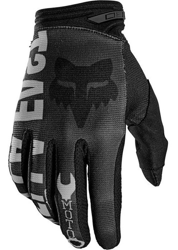 Guantes Fox 180 Illmatik 2021 Color Negro / Gris Talla Xxl