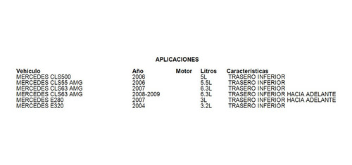 Brazo Oscilante Transversal E320 2003 3.2l