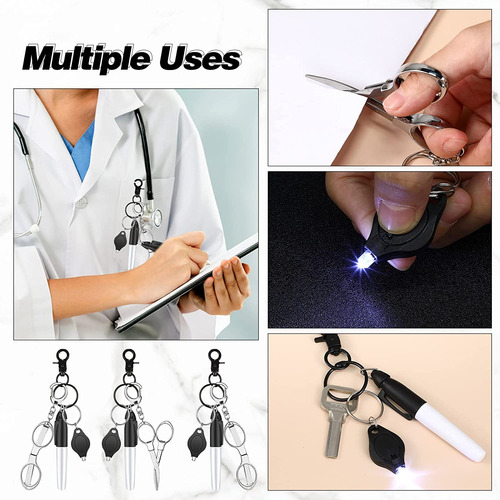 3 Sets Nurse Accessories For Work Nurse Tools Pen Scissors S