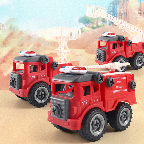 F Desmontaje Y Montaje Del Camión De Bomberos Children's Sim