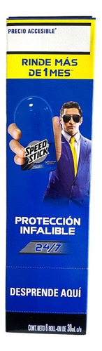 Antitranspirante roll on Speed Stick Xtreme Night Pack pack de 6 u