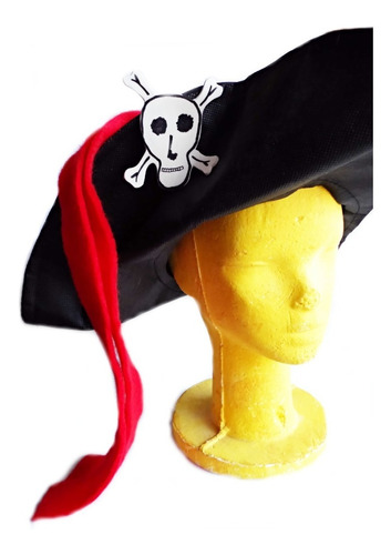 Pirata Corsario Sombrero Disfraz Friselina Niños Halloween