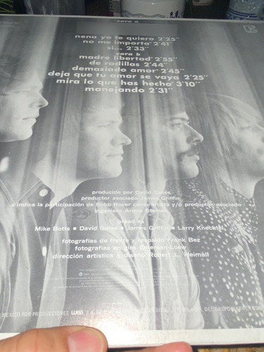Disco Lp Lo Mejor De Bread Elektra Récords, Mexico 1973 Estándar (Usado)