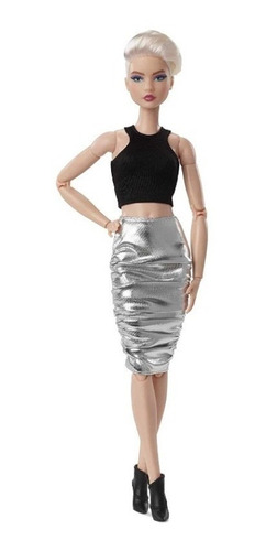 Imagem 1 de 6 de Barbie Signature Looks Cabelo Loiro Pixie - Mattel Ms