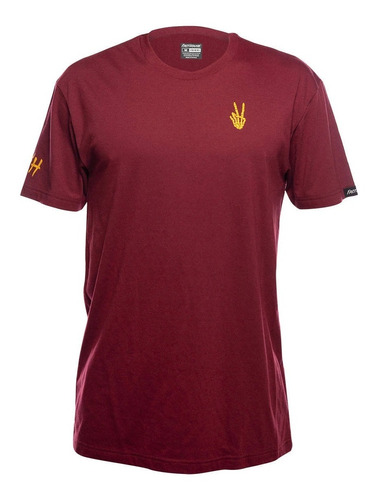 Playera Casual Fasthouse Roots Tech Tee Maroon Ciclismo