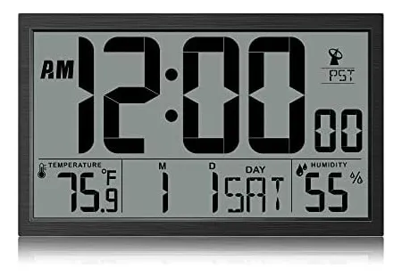 Reloj At mico Bayga F cil De Leer Ajusta La Hora Autom tic