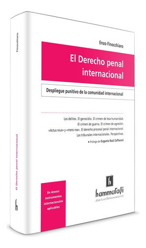 El Derecho Penal Internacional . Finocchiaro