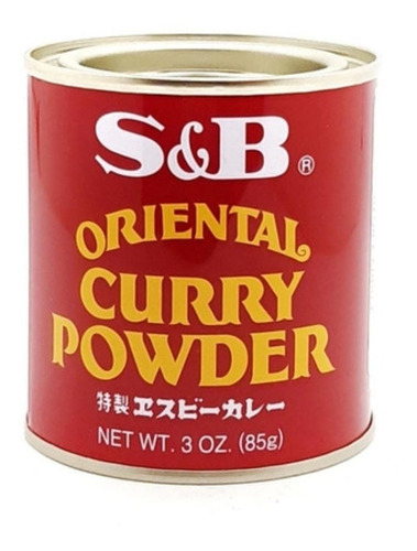 Curry S & B En Polvo 85 Grs - Origen Japón.