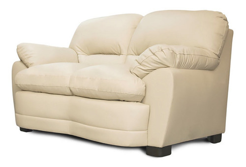 Love Seat De Piel Genuina - Palermo - Confortopiel