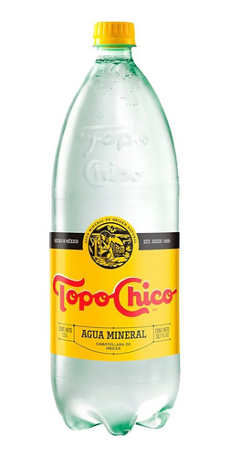 5 Pack Agua Mineral Natural Topo Chico 1.5 L