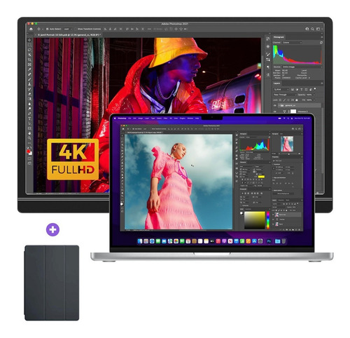 Imagen 1 de 7 de Monitor Mac Externo Portátil 4k Extension Transportable