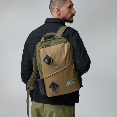 Mochila Vardag Backpack 17 Color Green-Clay Diseño de la tela Liso