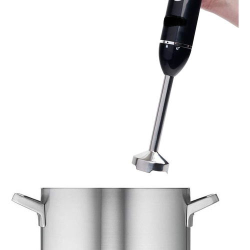 Minipimer Mixer Licuadora Batidora De Mano 4 En 1 400w Color Negro