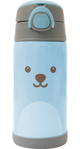 Imagem 4 de 8 de Garrafa Térmica Infantil Criança P/ Água Suco Inox Envio 24h