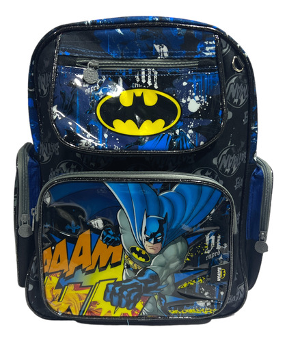 Mochila Batman Dc Escolares Club Primaria Increibles