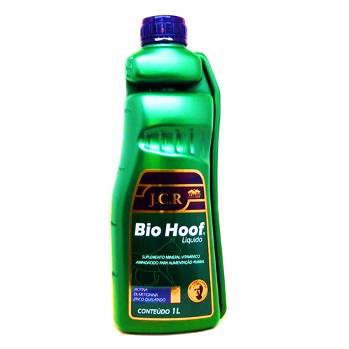 Bio Hoof Jcr 1 Litro - Suplemento Equinos - Vetnil