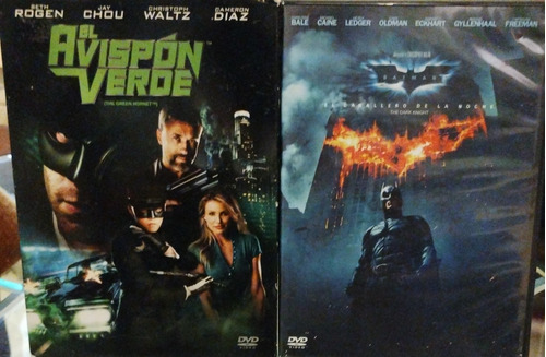 Dvd's: El Avispón Verde Y Batman El Caballero De La Noche 