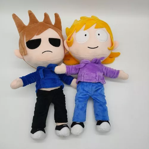 Eddsworld Stuffed Pelúcia Boneca Edd Tord Matt Tom Cartoon Pelúcia  Brinquedo Kids Presente