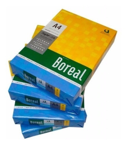 Imagen 5 de 8 de Resma 75g A4 Boreal X2un. (envíogratis 5packx2) Dist Oficial