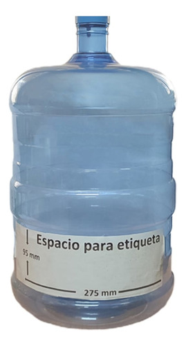 Botellon Para Agua Filtrada 20 Litros Vacio 4 Unidades