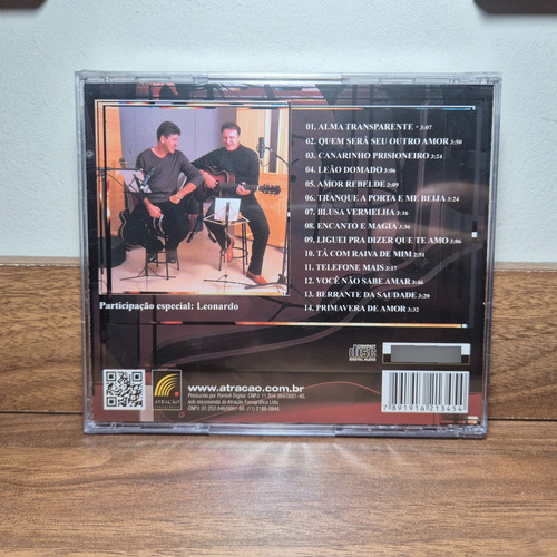 Cd Chico Rey E Paraná - Volume 13 Acústico - Raro E Lacrado Estandar