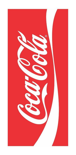 2 Adesivos Envelope De Geladeira Coca Cola 62x210 Cm