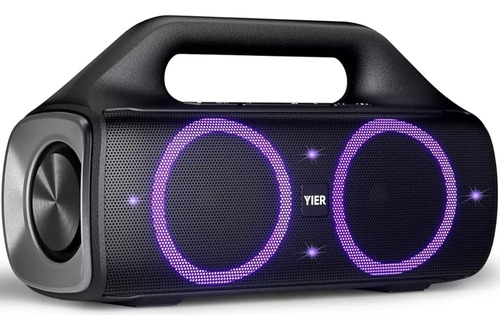 Altavoces Bluetooth, Yier 80w Pico Portatil Negrox