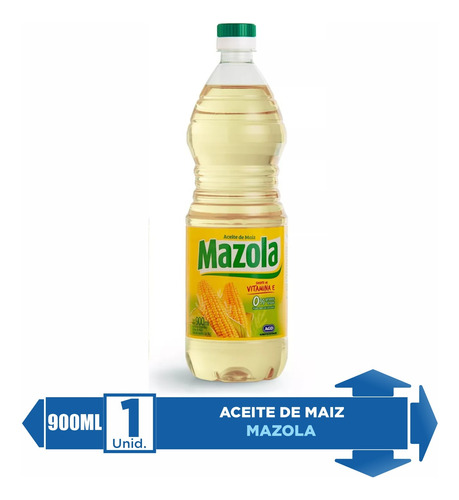 Aceite De Maiz Mazola Botella X 900ml.