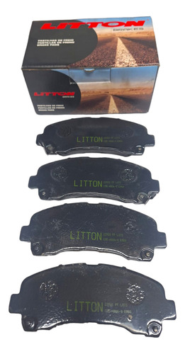 Kit X4 Pastillas De Freno Litton Chevrolet S10 2.8 2015