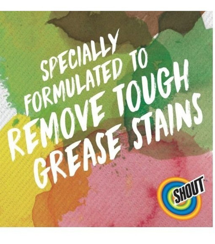 Shout Advanced Grease Busting Espuma,quitamanchas,18 Oz(3pz)