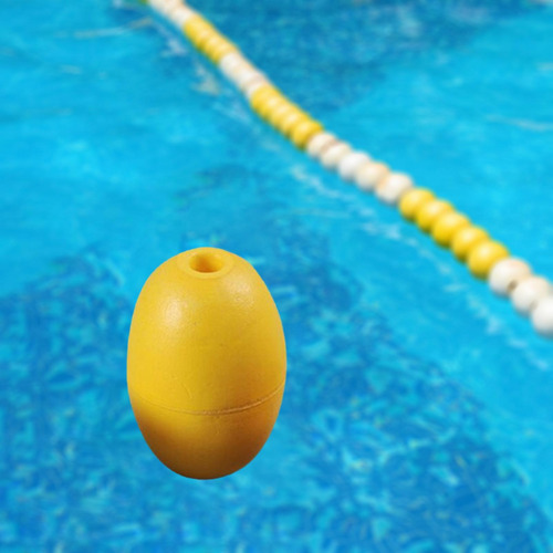 2 Boya Flotante Con Forma De Oliva, Cuerda Para Amarillo