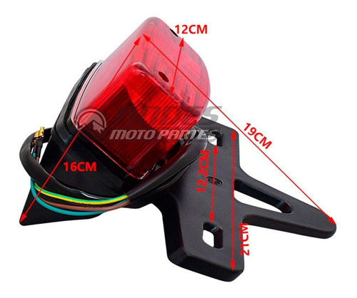 Luz Stop Honda Xl125 Xl185 Xl 125 185