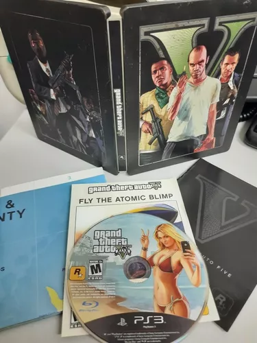 GTA V - GRAND THEFT AUTO SEMINOVO – PS3