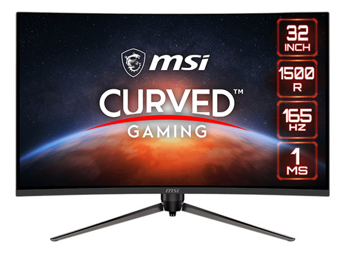 Monitor Curvo Gaming Msi 1080p 31.5'' Va Fhd 165hz 1ms - Spo