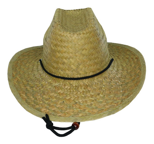 Sombrero Australiano Paja Natural Premium Cubre Rayos Sol Uv