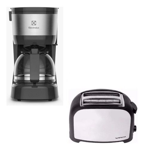 Combo Cafetera Digital Electrolux 12 Poci + Tostadora Winco 