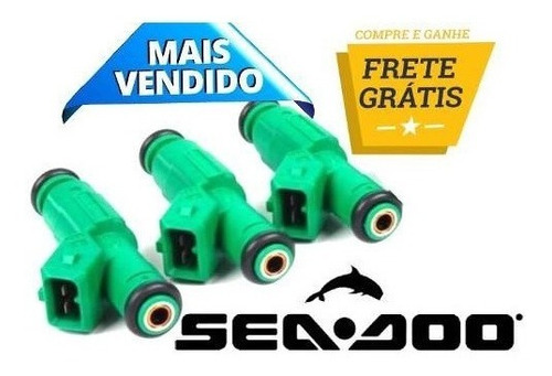 3 Bicos Injetor Sea Doo 255 Rxp Rxt-x 420874432 Jet Ski