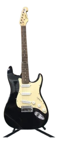 Guitarra Shelter Stratocaster Xf20709 35 Preta Outlet