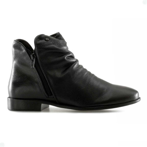 Bota Feminina Perlatto Zíper Lateral Leve Casual Inverno