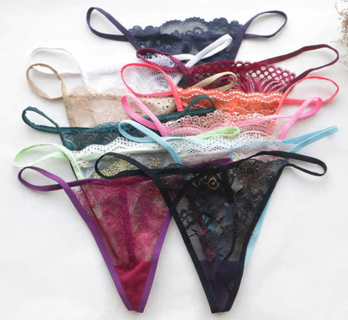 Colaless G-string Tanga T. Universal Pack De 10 Colores Surt