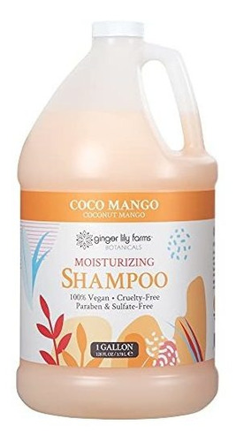 Champú, Shampoo Para Cabe Ginger Lily Granjas Botanicals Coc